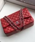 Сумка Jumbo Classic Lambskin Bag Red